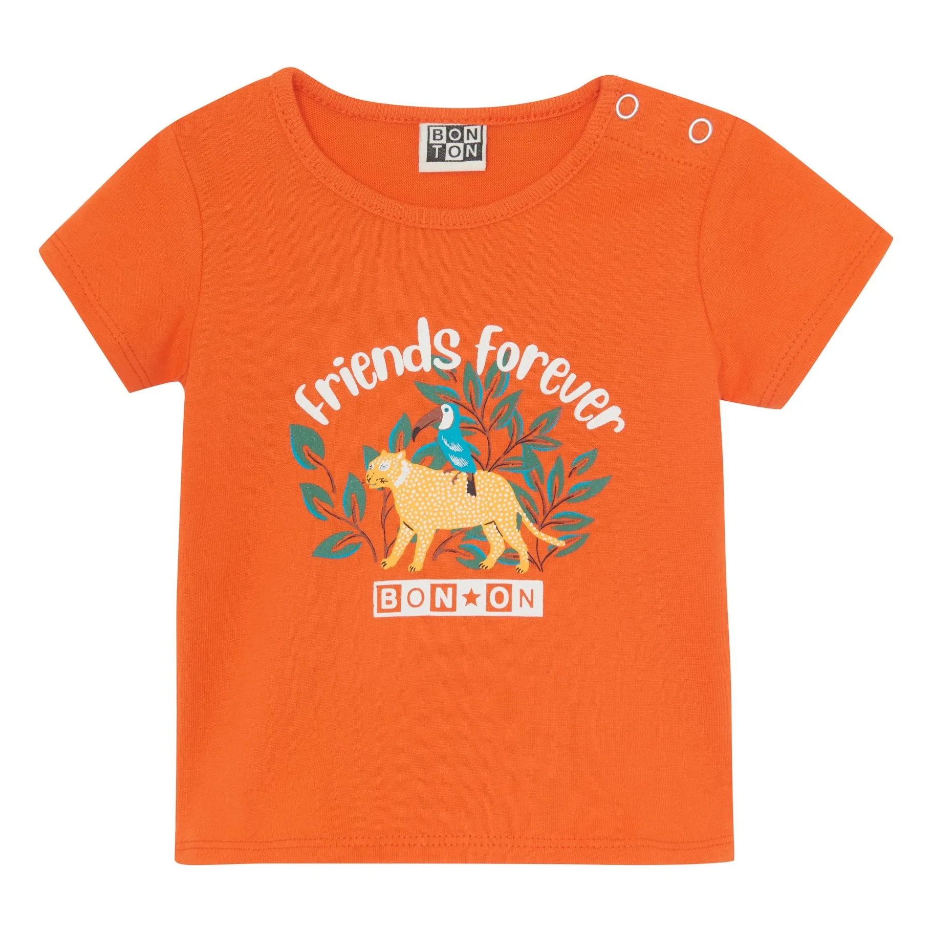 Bonton Orange T-Shirt Tuba Organic Cotton