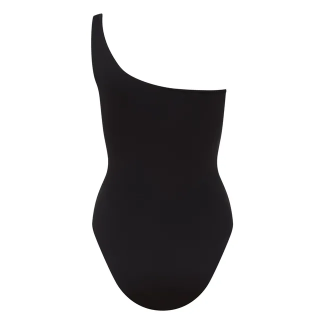 Maillot 1 Pièce Asymétrique Janet | Noir