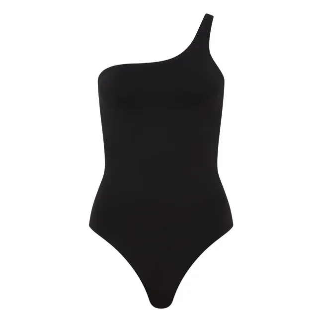 Maillot 1 Pièce Asymétrique Janet | Noir