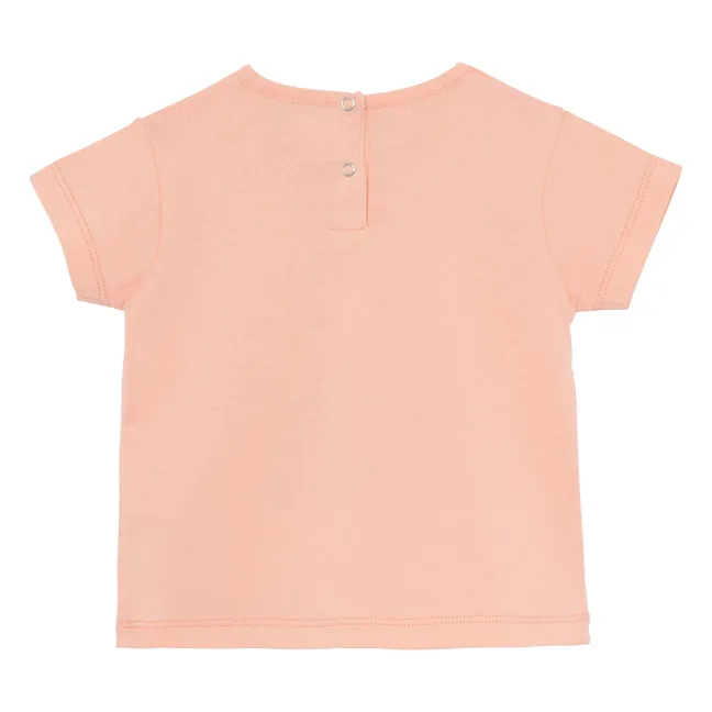 T-Shirt Tuba Bio-Baumwolle | Apricot