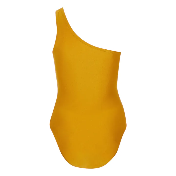 Maillot 1 Pièce Asymétrique Ava | Doré- Image produit n°3