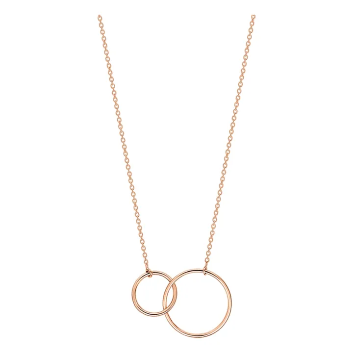 Collier Tiny Fusion | Or rose- Image produit n°0