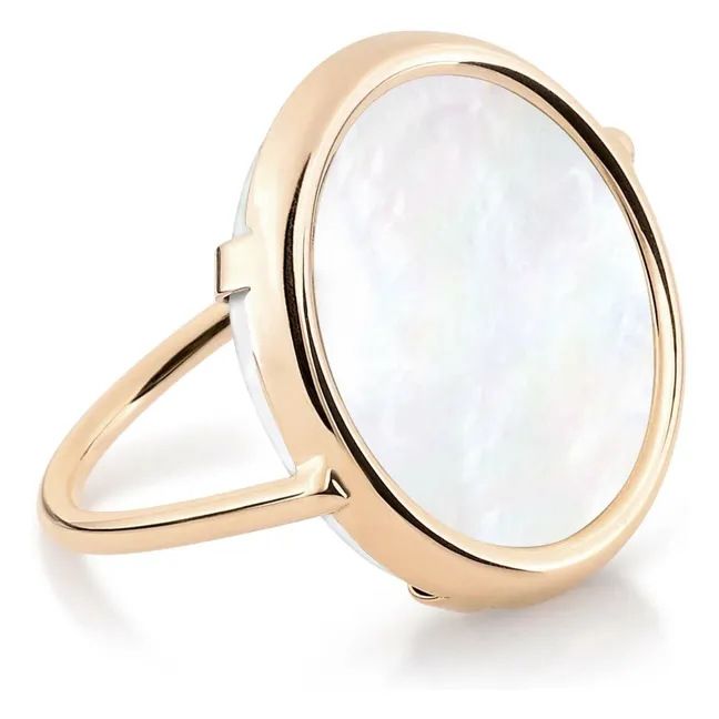 Bague Disc | Nacre