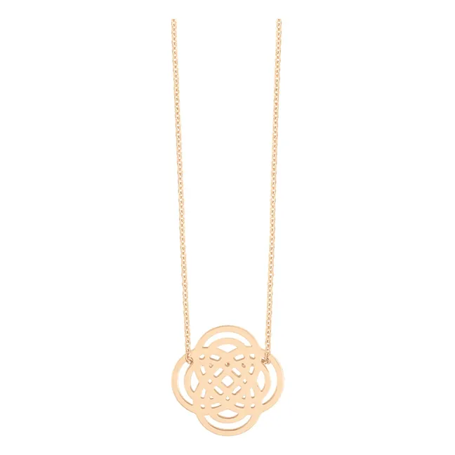 Mini Purity necklace | Pink Gold
