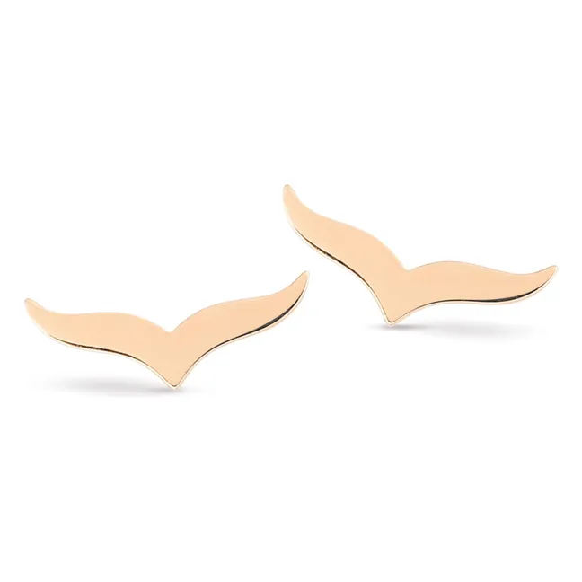 Boucles d'Oreilles Wise | Or rose
