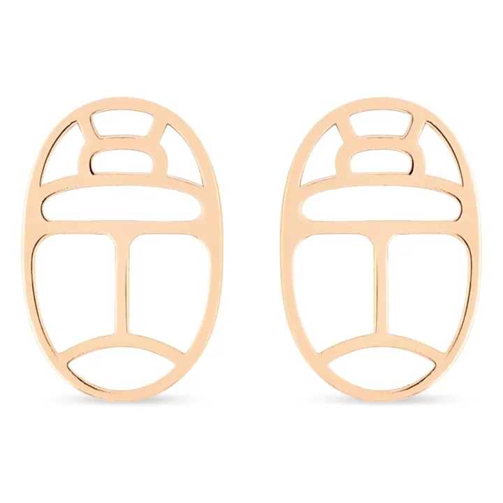 Boucles d'Oreilles Wish | Or rose- Image produit n°0