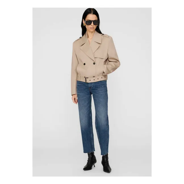 Greer jacket | Taupe brown