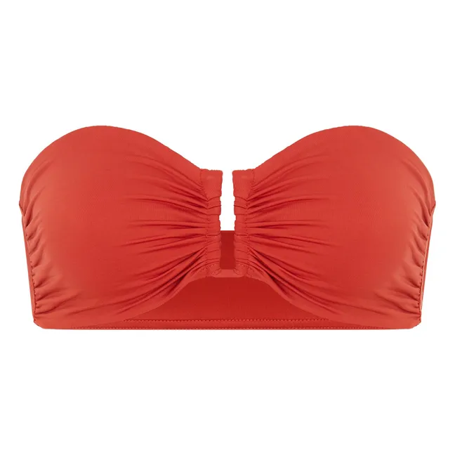 Haut de Maillot Brooke | Brique