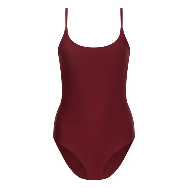 Bañador Vera de 1 pieza | Burdeos