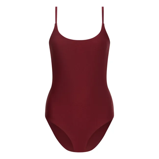 Maillot 1 Pièce Vera | Bordeaux
