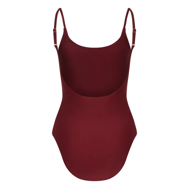 Bañador Vera de 1 pieza | Burdeos