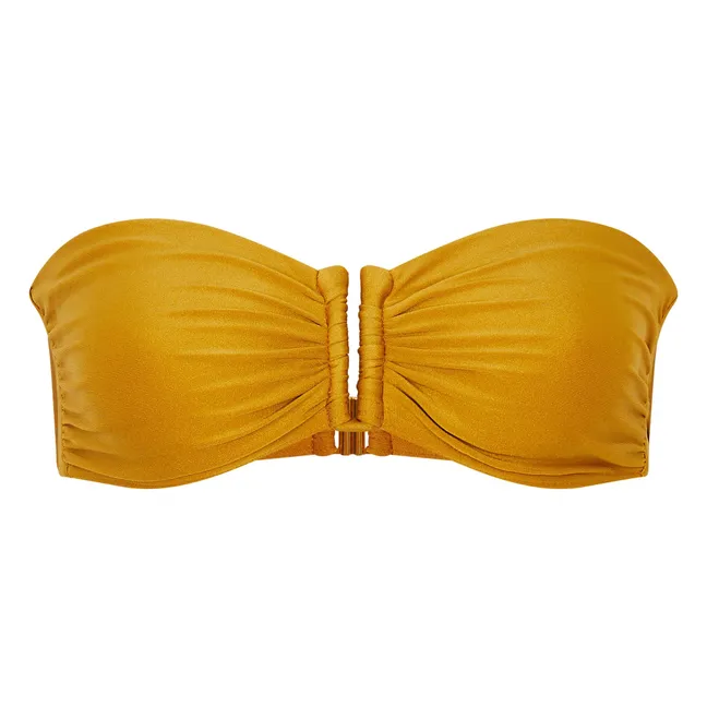 Haut de Maillot Bandeau Blake | Doré