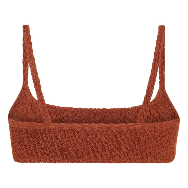 Haut de Maillot Alissa | Terracotta