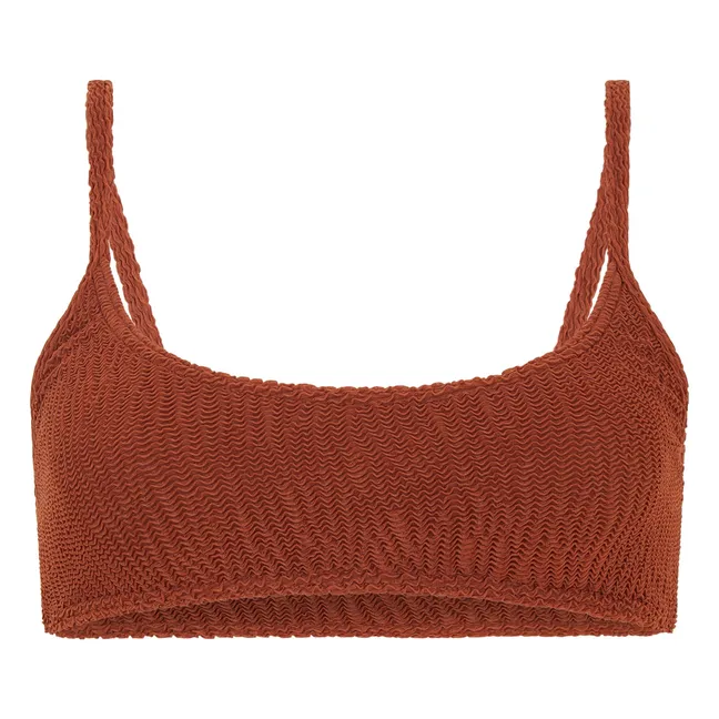 Haut de Maillot Alissa | Terracotta