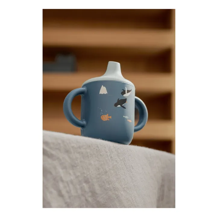 Neil silicone training cup | Arctic Sea/Ocean view- Product image n°1