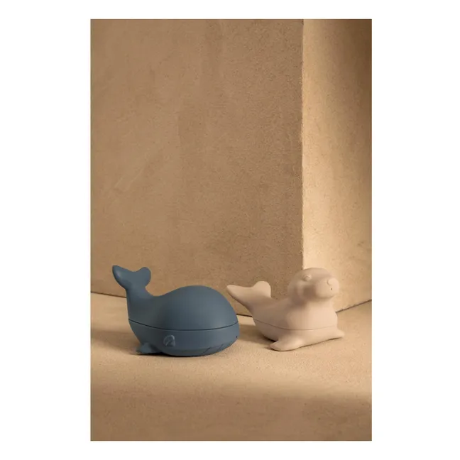 Jouets pour le bain Duncan | Whale blue/Sandy