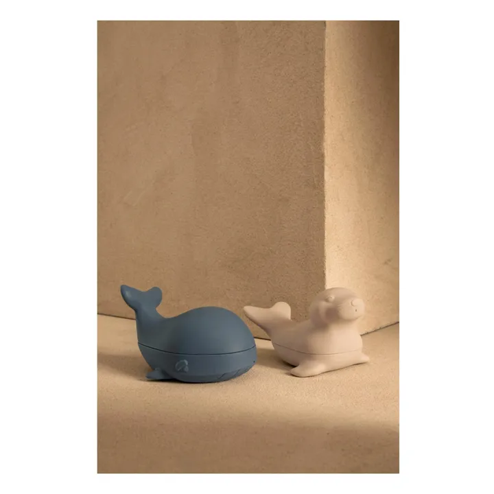 Jouets pour le bain Duncan | Whale blue/Sandy- Image produit n°1