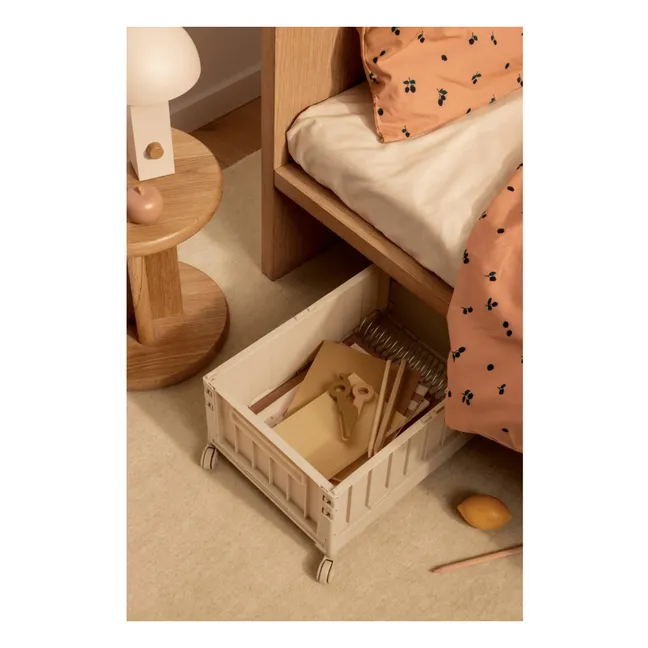 Weston folding crate with wheels | Sandy