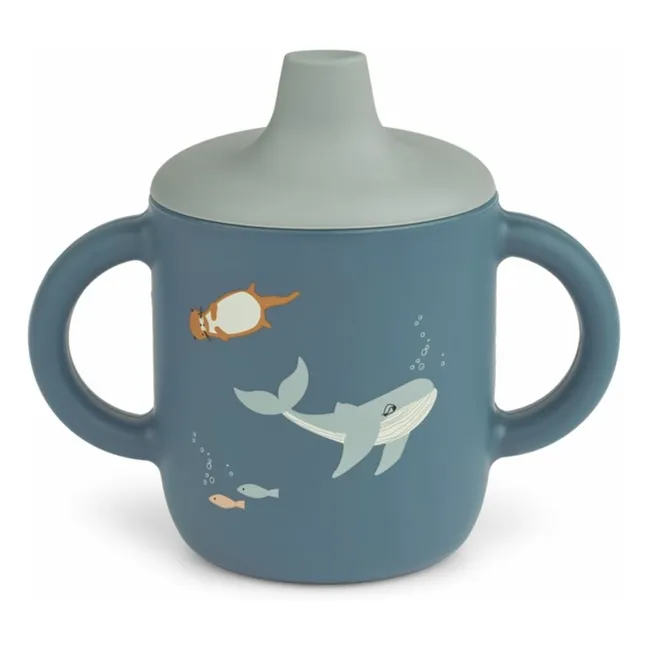 Tazza da allenamento in silicone Neil | Arctic Sea/Ocean view