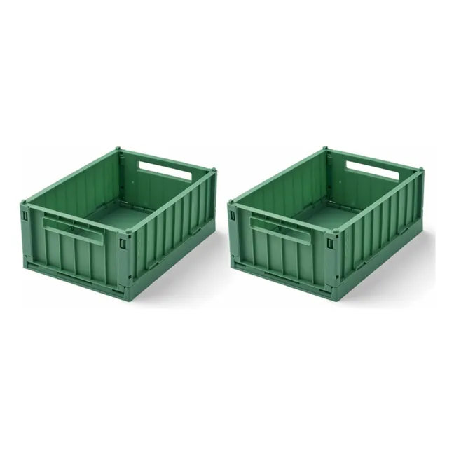 Weston folding crate - Set of 2 | Dusty ivy
