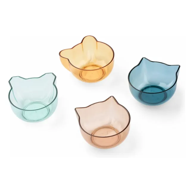 Bols en tritan Berno - Set de 4 | Indigo blue multi mix