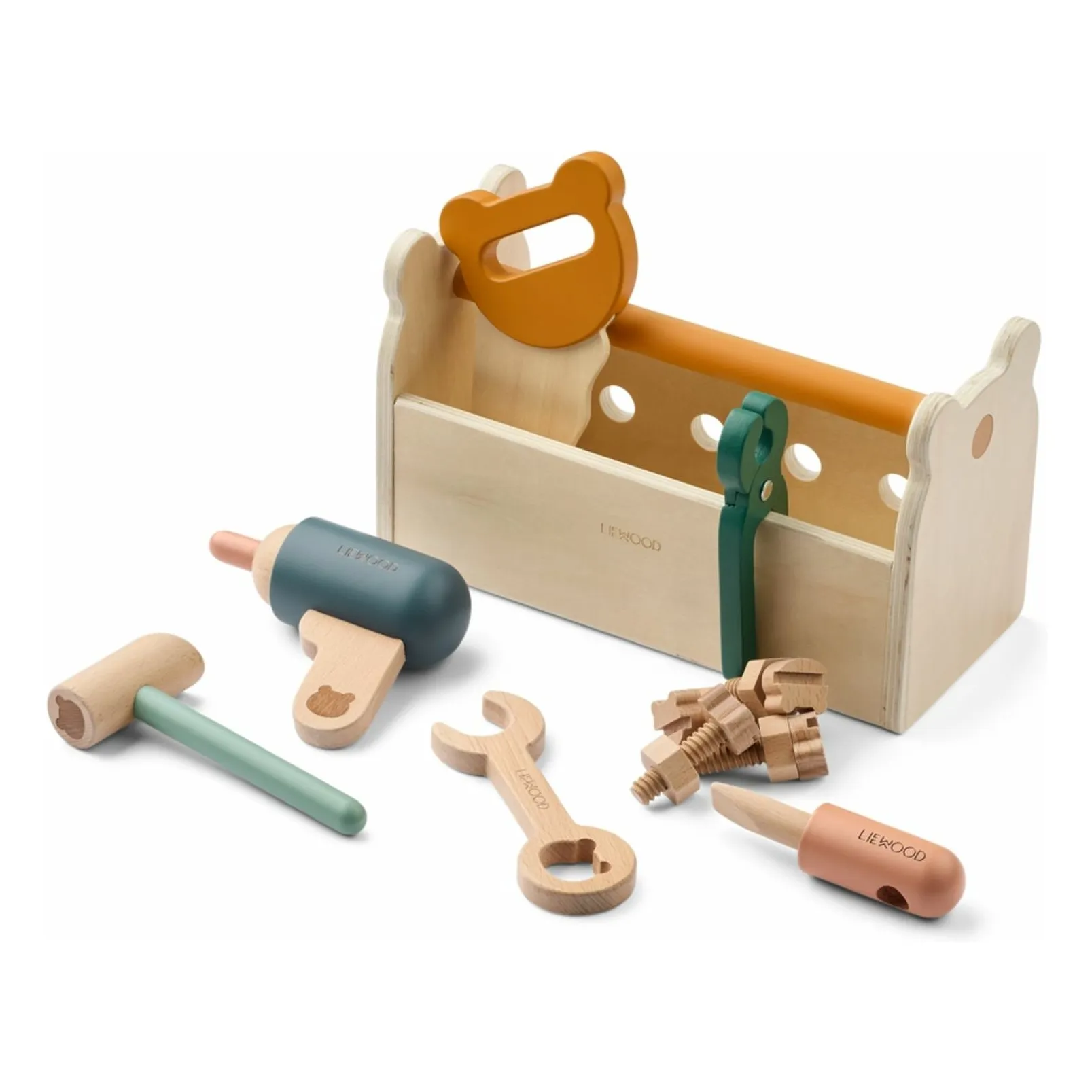 Liewood Garden Green Multi Mix Luigi Toolbox
