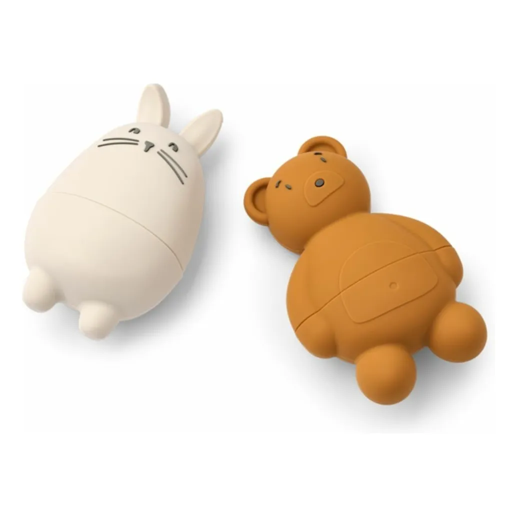 Liewood - Jouets pour le bain Duncan - Sandy/Mustard mix | Smallable