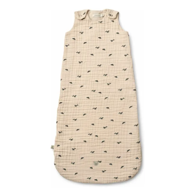 Gigoteuse en coton bio Flora | Mini whale/Sandy