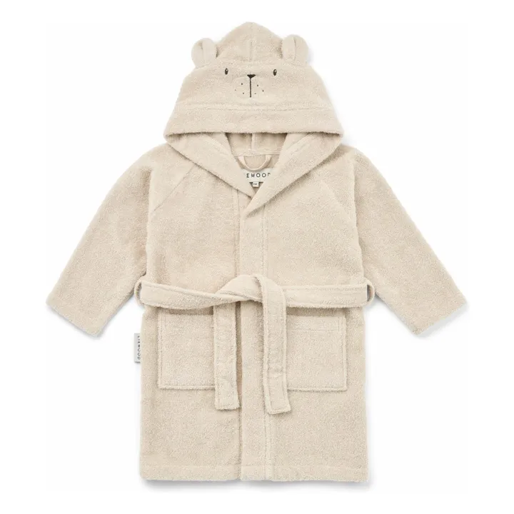 Lily bathrobe in organic cotton | Sandy- Product image n°0