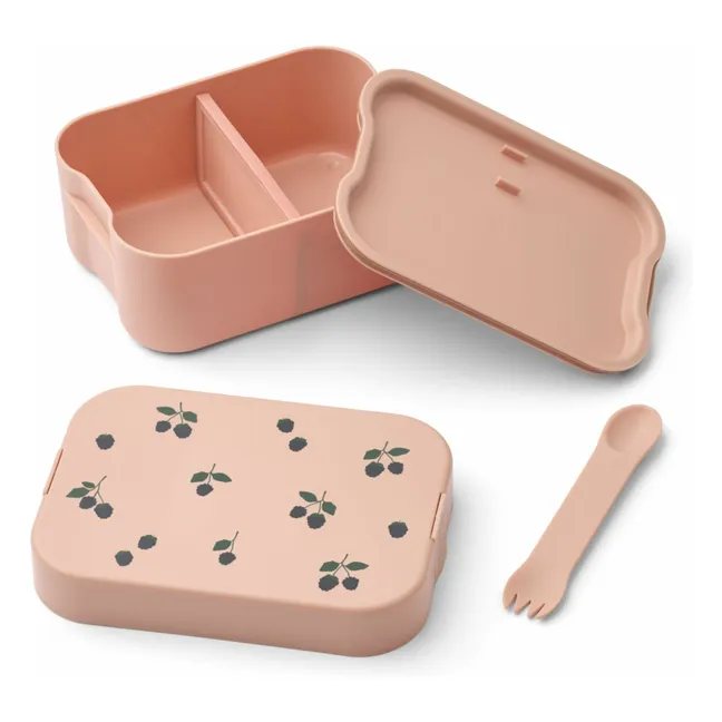 Set lunch-box et gourde Chelsey | Berry/Pale Tuscany