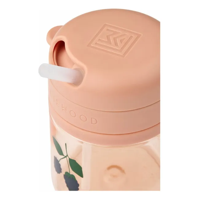 Pavia straw cup in tritan | Berry/Pale Tuscany