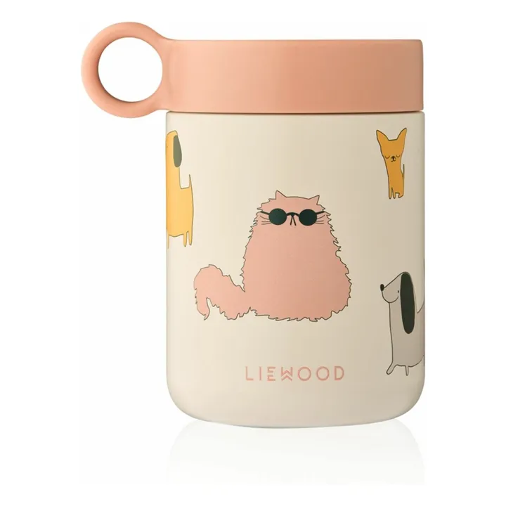 Boite repas isotherme Kiani | Cats and Dogs/Sandy- Image produit n°0
