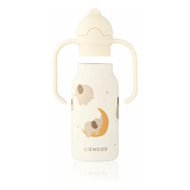 Gourde en inox Kimmie - 250 ml  | Elephant/Creme de la creme