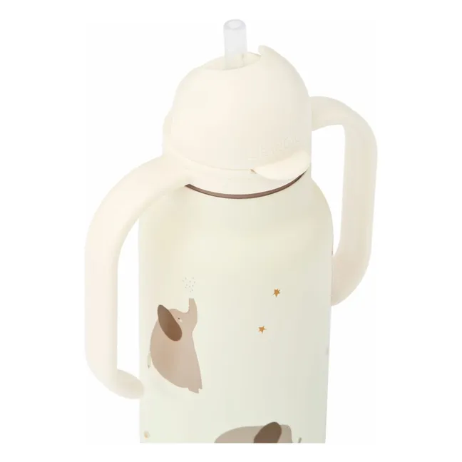 Gourde en inox Kimmie - 250 ml  | Elephant/Creme de la creme