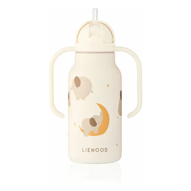 Gourde en inox Kimmie - 250 ml  | Elephant/Creme de la creme