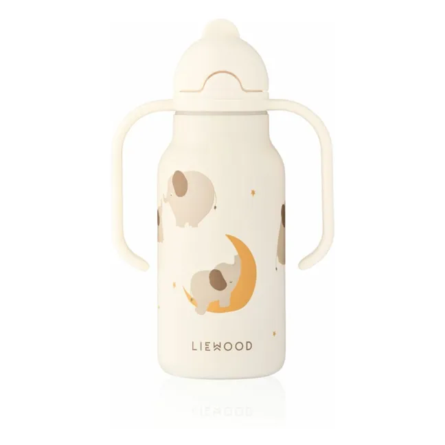 Gourde en inox Kimmie - 250 ml  | Elephant/Creme de la creme