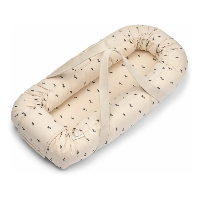 Couffin souple Gro | Mini whale/Sandy