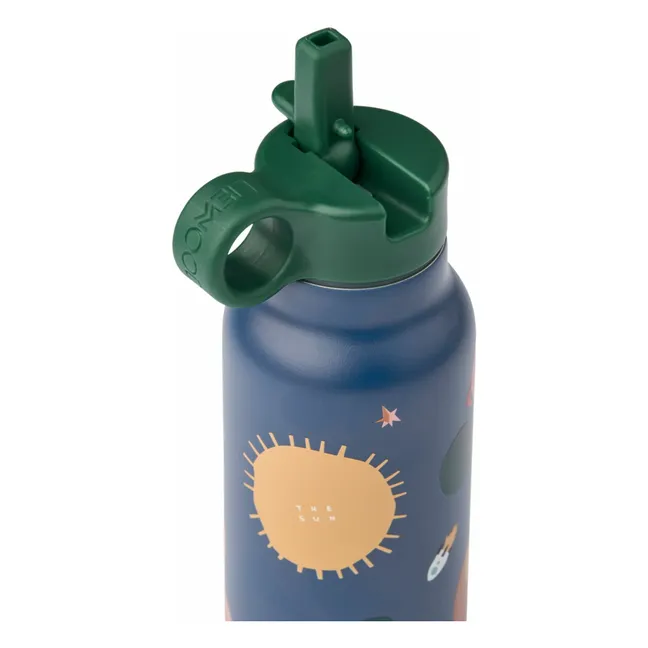 Gourde en inox Falk - 350 ml | Universe/Classic navy