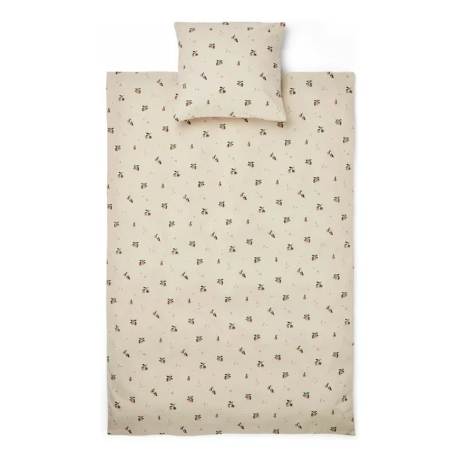 Parure de lit en coton bio | Peach perfect/Seashell