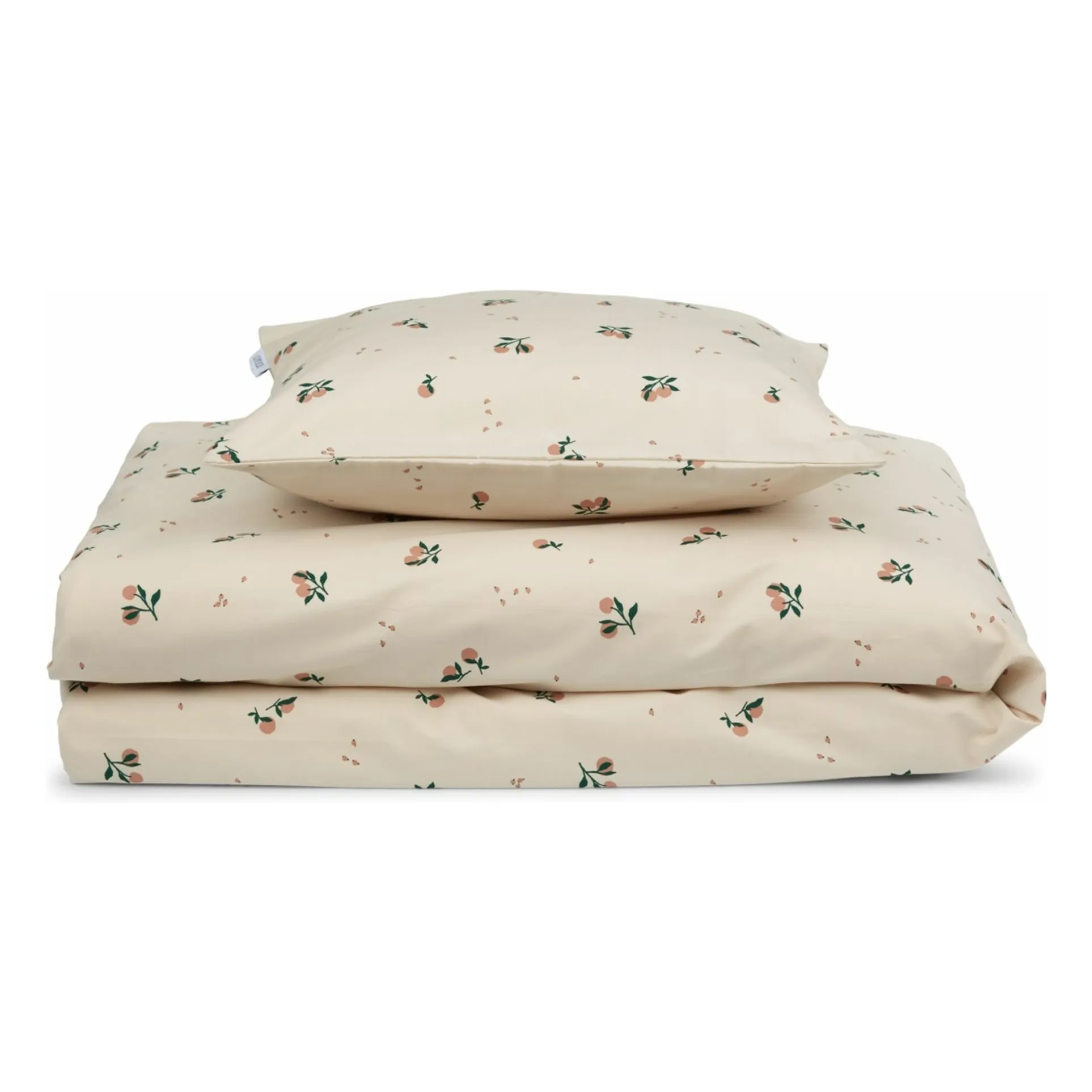 Liewood Peach Perfect/Seashell Organic Cotton Bed Linen Set
