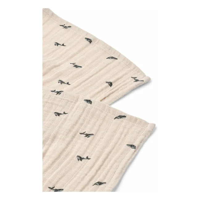 Langes Lewis - Set de 2 | Mini whale/Sandy