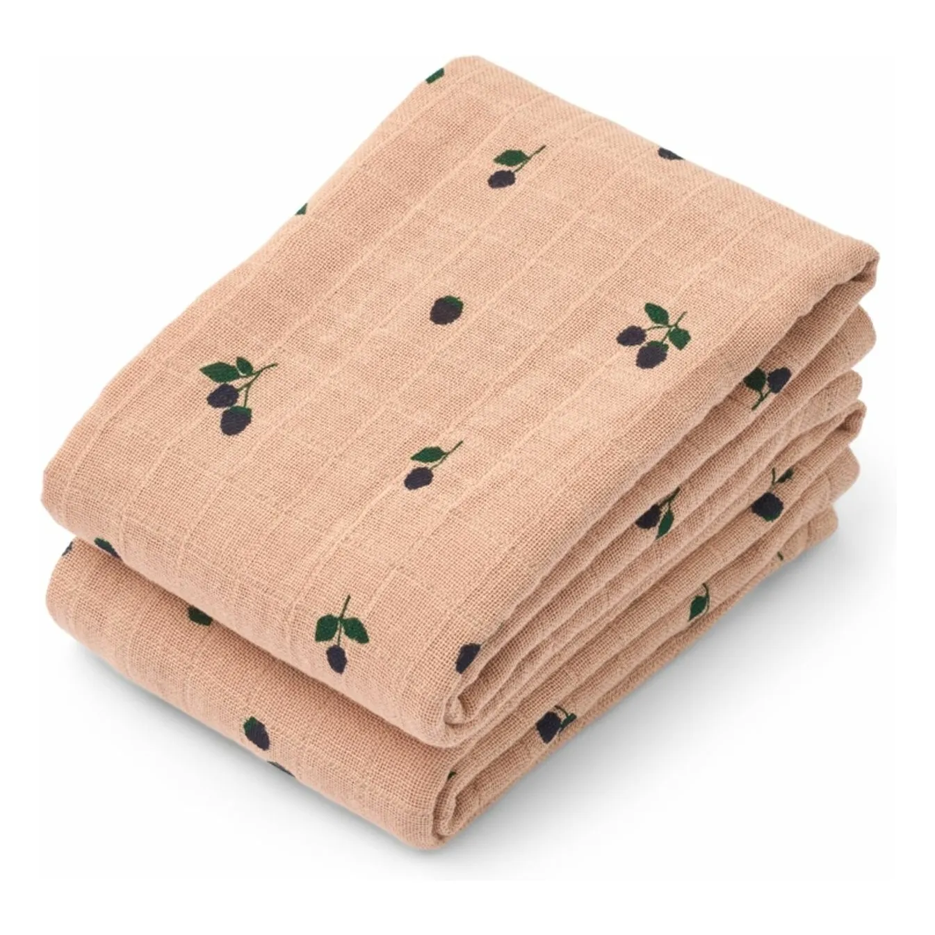 Liewood Mini Berry/Pale Tuscany Lewis Nappies - Set Of 2