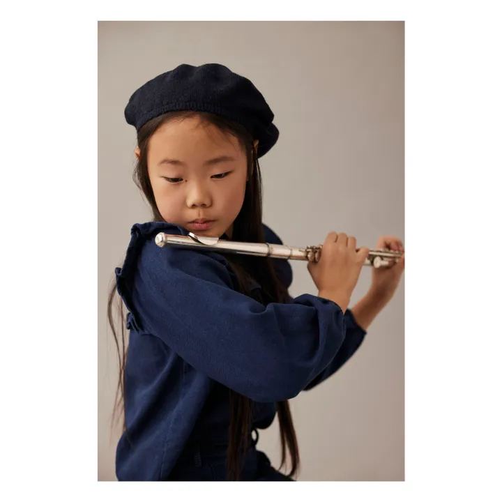 Nicole blouse | Denim- Product image n°3