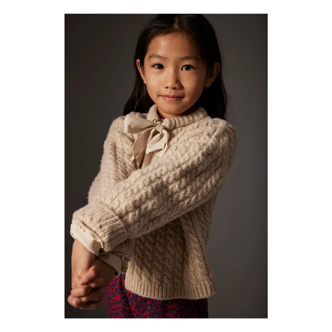 Cárdigan Martinica | Beige chiné
