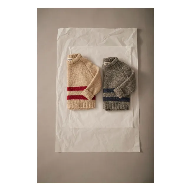 Idaho Mini sweater | Grey blue