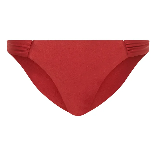 Bas de Maillot Echancré Lena | Bois de rose