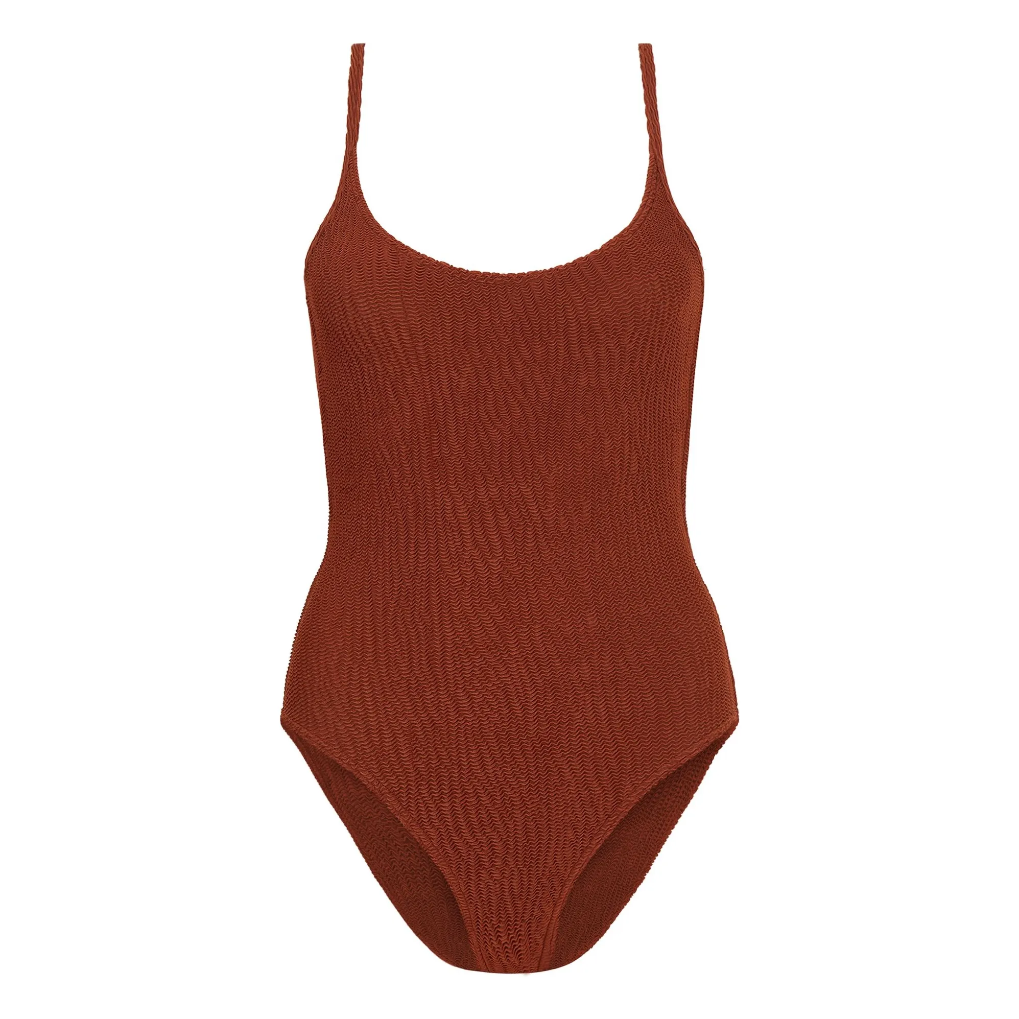 Maillot 1 Pièce Marcia | Terracotta- Image produit n°1