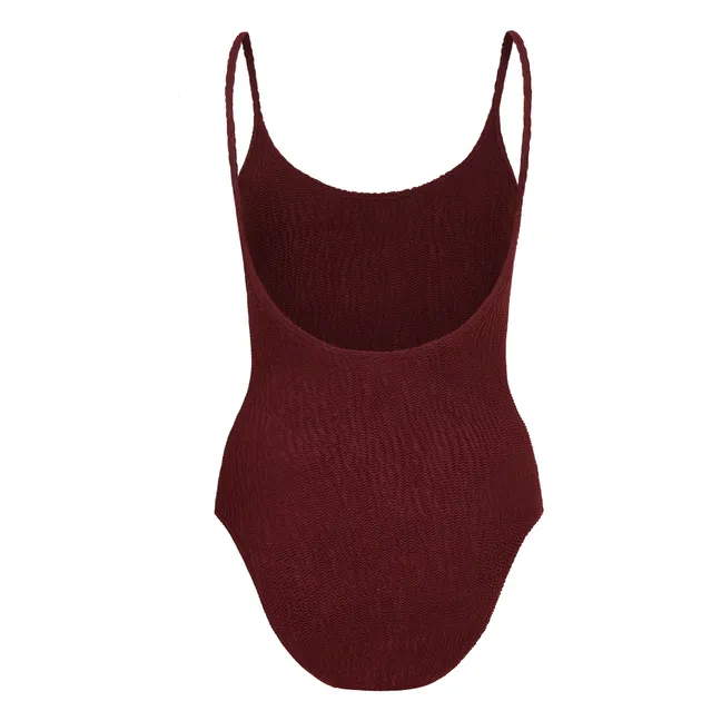 Maillot 1 Pièce Marcia | Aubergine