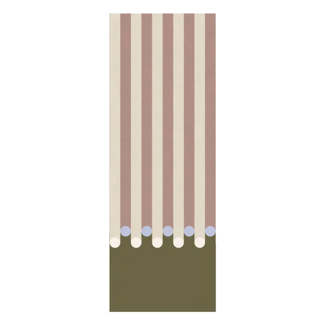 Papel pintado Dott - 2 lès | Verde Kaki