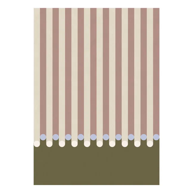Dott wallpaper - 4 lès | Khaki